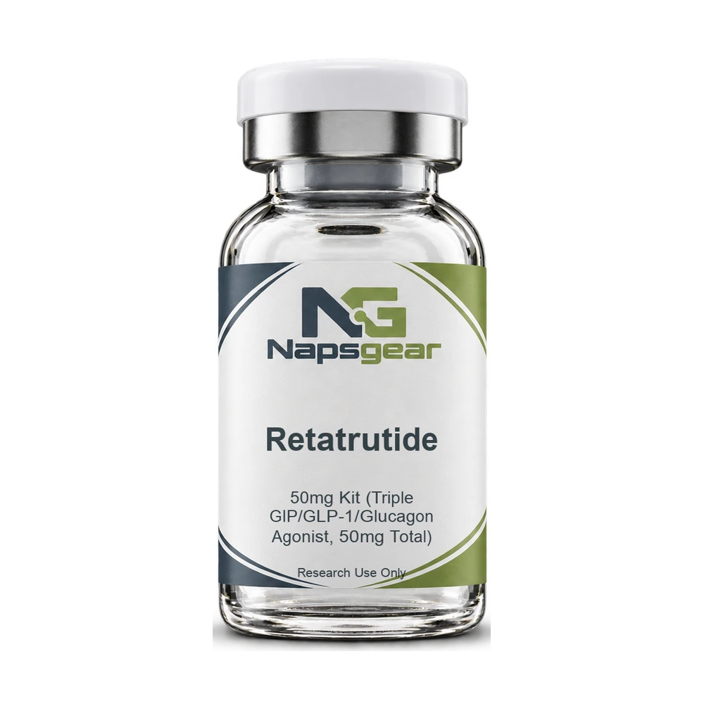 Retatrutide 50mg Kit (Triple GIP/GLP-1/Glucagon Agonist, 50mg Total) — Napsgear