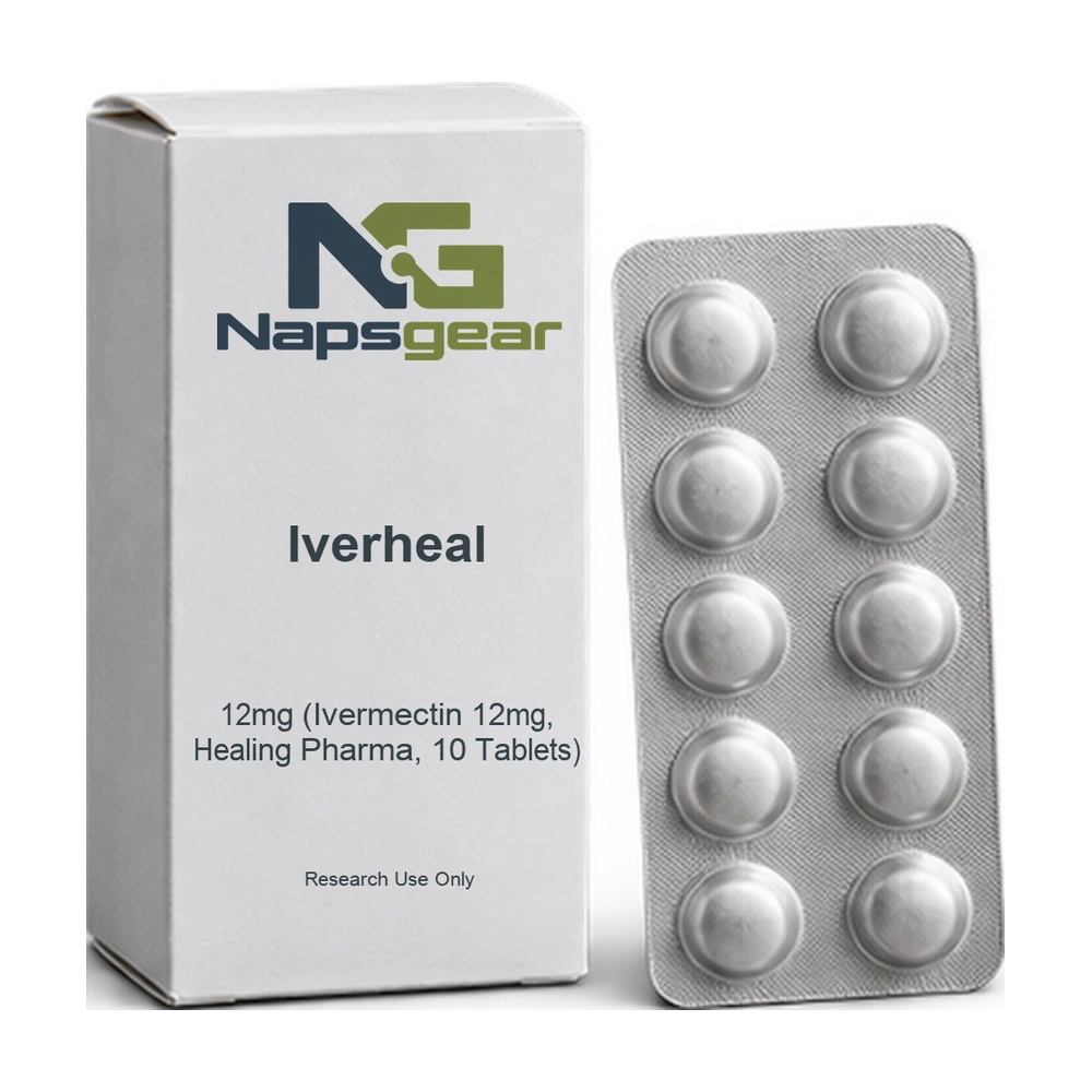 Iverheal 12mg (Ivermectin 12mg, Healing Pharma, 10 Tablets) — Napsgear