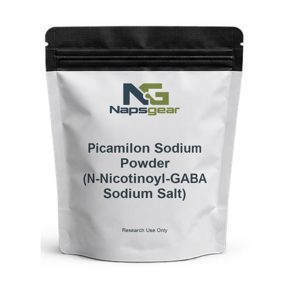 Picamilon Sodium Powder (N-Nicotinoyl-GABA Sodium Salt) — Napsgear