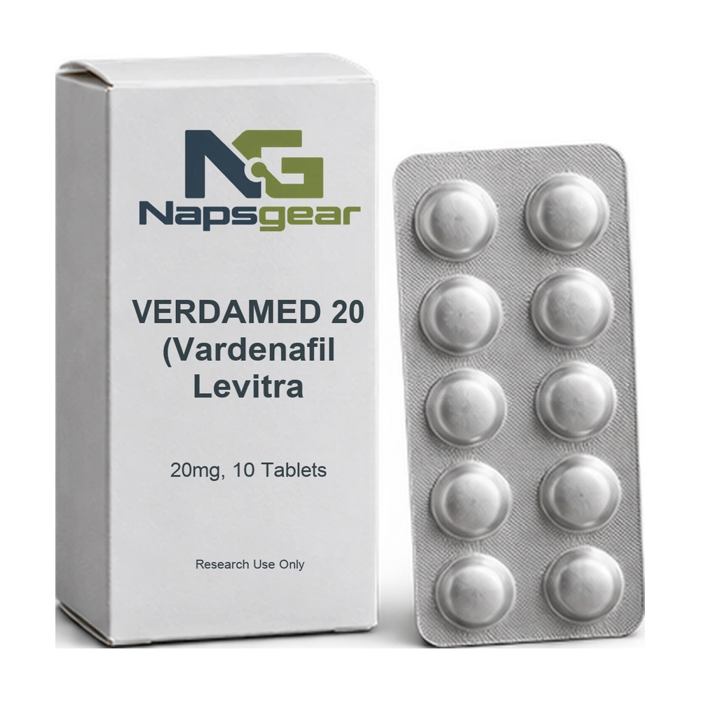 VERDAMED 20 (Vardenafil Levitra 20mg, 10 Tablets) — Napsgear