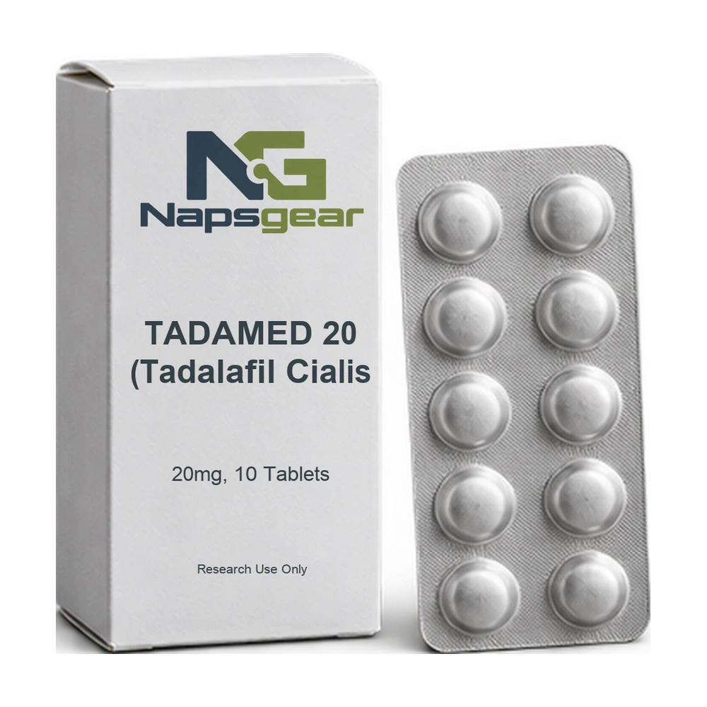 TADAMED 20 (Tadalafil Cialis 20mg, 10 Tablets) — Napsgear